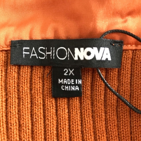 Fashion Nova Ribbed Midi Sweater Dress - Picture 4 of 6